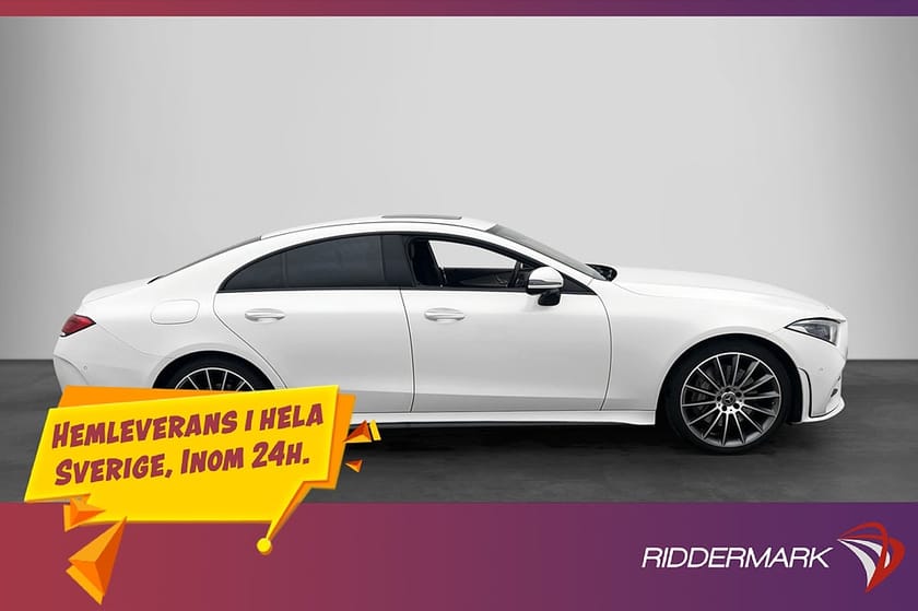 Bild 5 av Mercedes-Benz CLS 400 d 4MATIC 4M AMG Premium Plus Taklucka Luft
