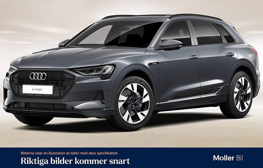 Bild 1 av Audi e-tron 55 quattro Pano/B&O/Matrix/Svart Opt