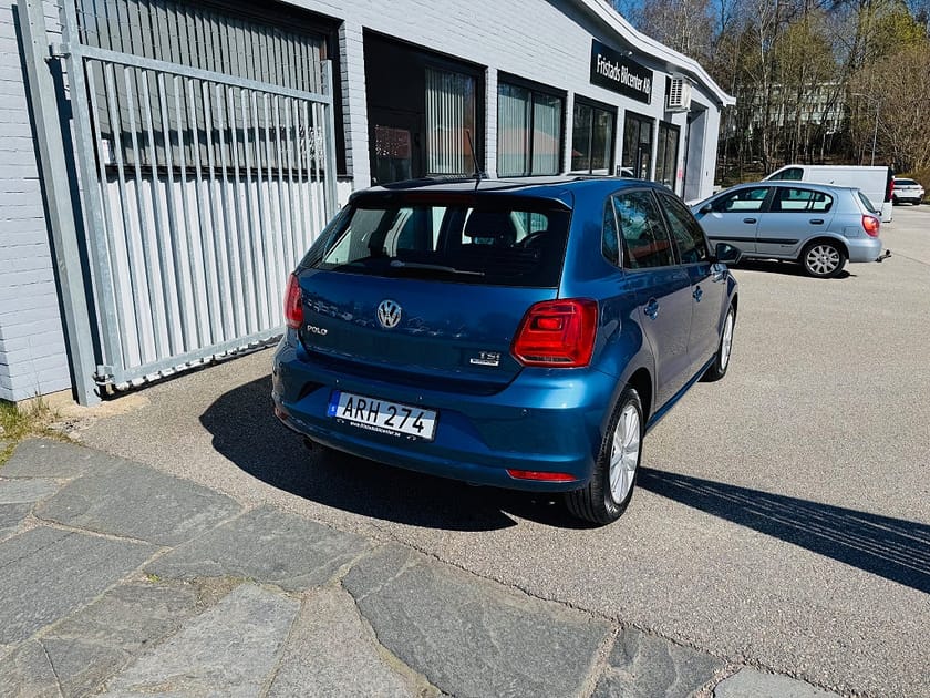Bild 3 av Volkswagen Polo 1.2 TSI 90HK 5D DSG / VÄRMARE / 7100Mil