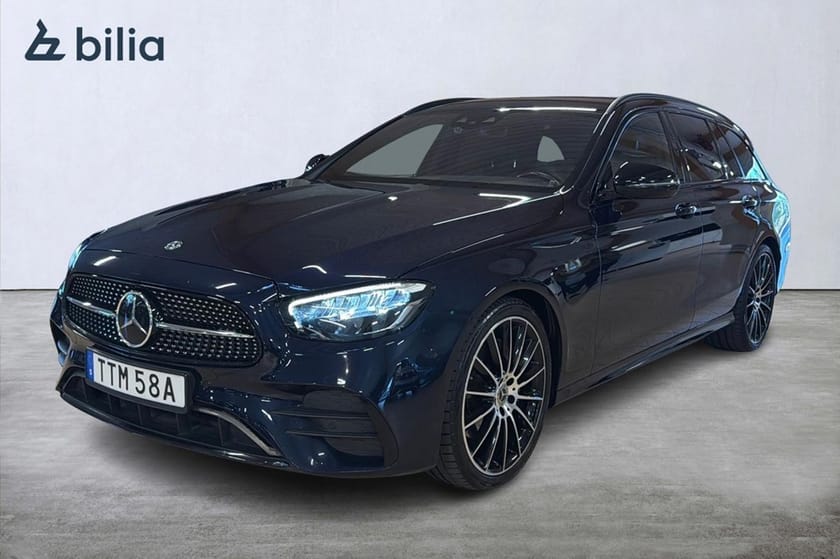 Bild 1 av Mercedes-Benz E 220 T d 9G-Tronic, 194hk AMG/DRAG/NIGHTPACKAGE