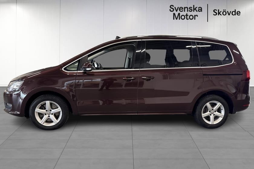 Bild 3 av Volkswagen Sharan 7-seater 7-sits Automatlåda Glastak Dieselvärmare Dragkrok Familjebil