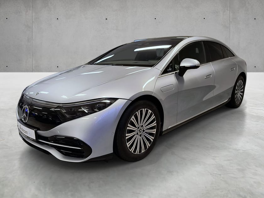 Bilde 1 av Mercedes-Benz EQS 500 4MATIC Skinn/Panorama soltak/Burmester/PAF/Kjøreassistent/