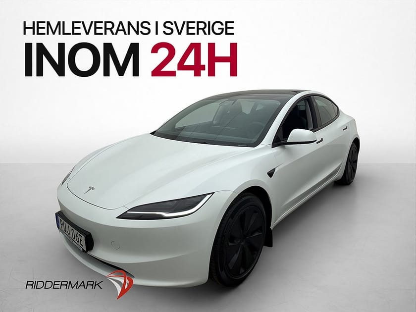 Bild 1 av Tesla Model 3 Long Range RWD Autopilot Svensksåld