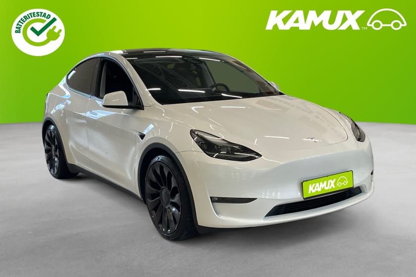 Bild 1 av Tesla Model Y Performance Pano Kamera Navi Drag Moms 534hk