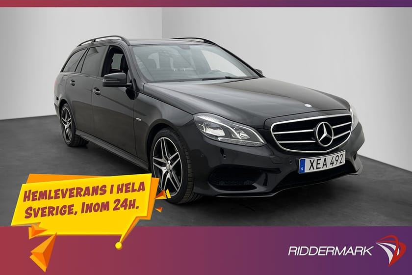 Bild 1 av Mercedes-Benz E 220 T BlueTEC 170hk AMG Sport Halvskinn Dragkrok