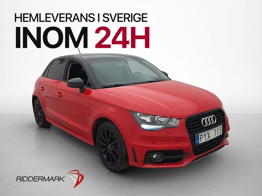 Bild 1 av Audi A1 Sportback 1.6 TDI S-Line Värmare Bluetooth 0,42L/Mil