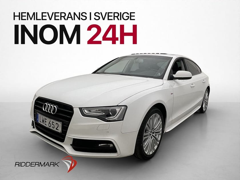 Bild 3 av Audi A5 Sportback 1.8 TFSI S Line Taklucka Skinn/Alcantara Sportratt