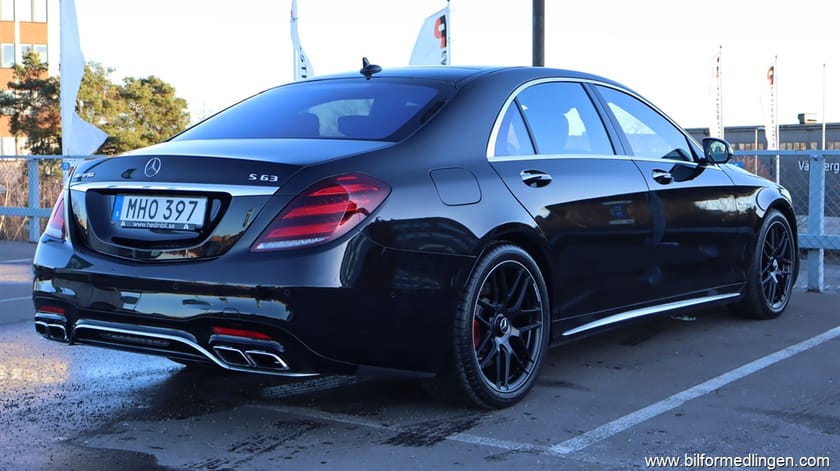 Bild 5 av Mercedes-Benz AMG S 63 4MATIC+ L 4MATIC 612hk Exclusive Svensksåld