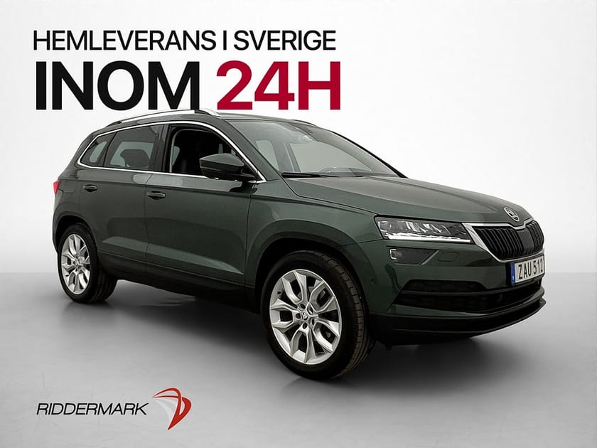 Bild 1 av Škoda Karoq Skoda 2.0 4x4 Business Pano Drag Canton Kamera Värmare