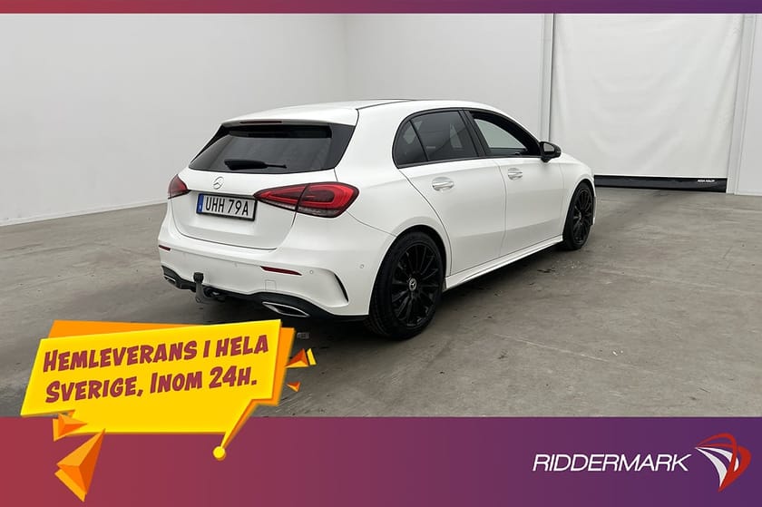 Bild 5 av Mercedes-Benz A 200 A200 AMG Pano Burmester Wide Kamera Navi Drag