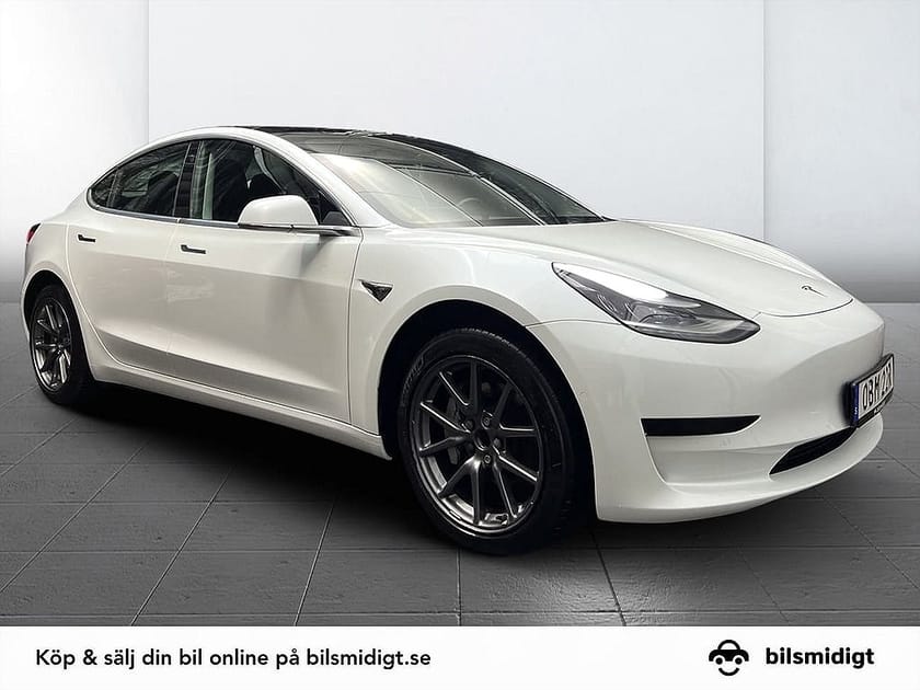 Bild 4 av Tesla Model 3 Standard Range Plus SR+ CCS Pano Nav Kamera Läder Premiumljud MOMS 258hk