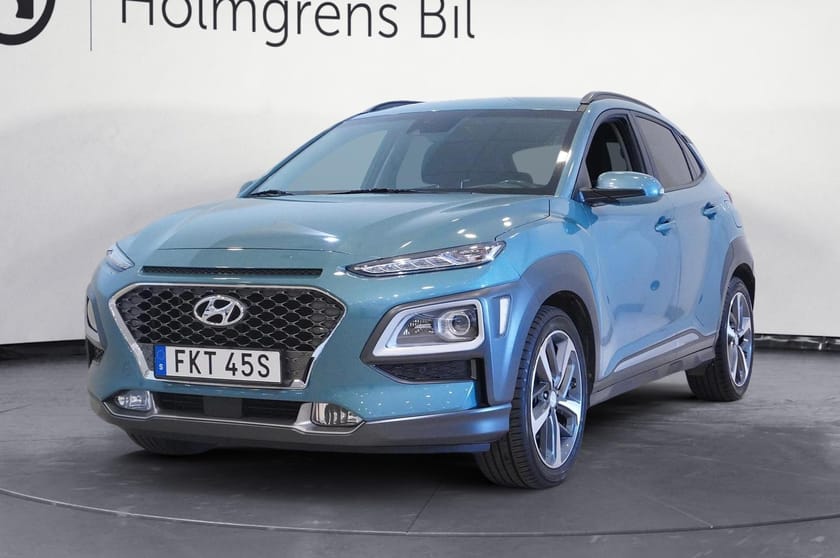 Bild 1 av Hyundai Kona Kona, 1.6 T-GDi DCT 4wd, Premium, Dragkrok, Backkamera, Navi