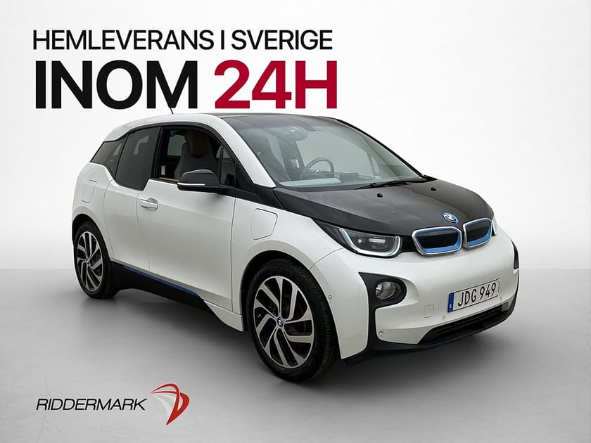 Bild 1 av BMW i3 60 Ah REX Backkamera Navigator Sensorer 360kr Skatt