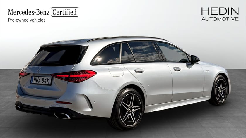 Bild 2 av Mercedes-Benz C 300 T e KOMBI AMG Line Premium Night Drag Värmare