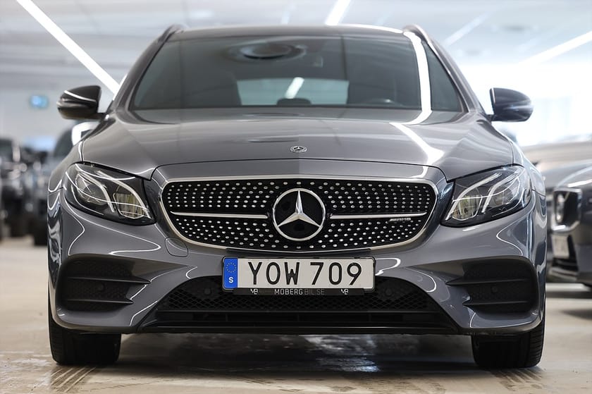 Bild 5 av Mercedes-Benz E 200 T d 150hk AMG Pano 360° Alcantara Night Paket