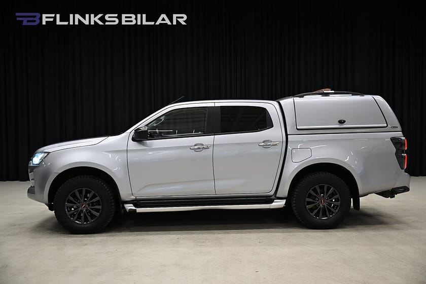 Bild 2 av Isuzu D-Max Crew Cab 163HK Automat|Dubbelhytt|Kåpa|Drag|Värmare|Moms|SeUtr!!