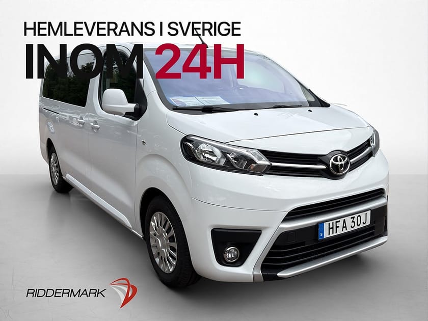 Bild 1 av Toyota Proace Verso Extra Lång 2.0D PDC CarPlay 9-Sits MOMS