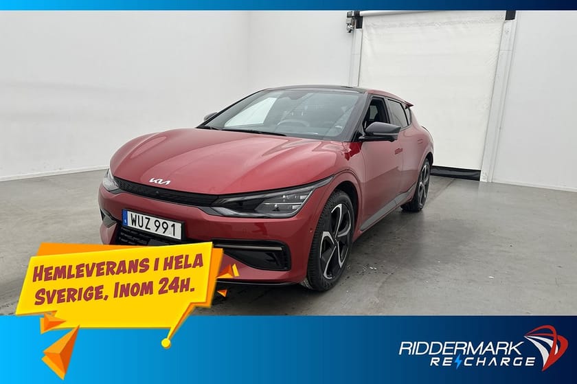 Bild 1 av Kia EV6 77.4 kWh AWD GT-Line Taklucka Meridian Dragkrok 360°