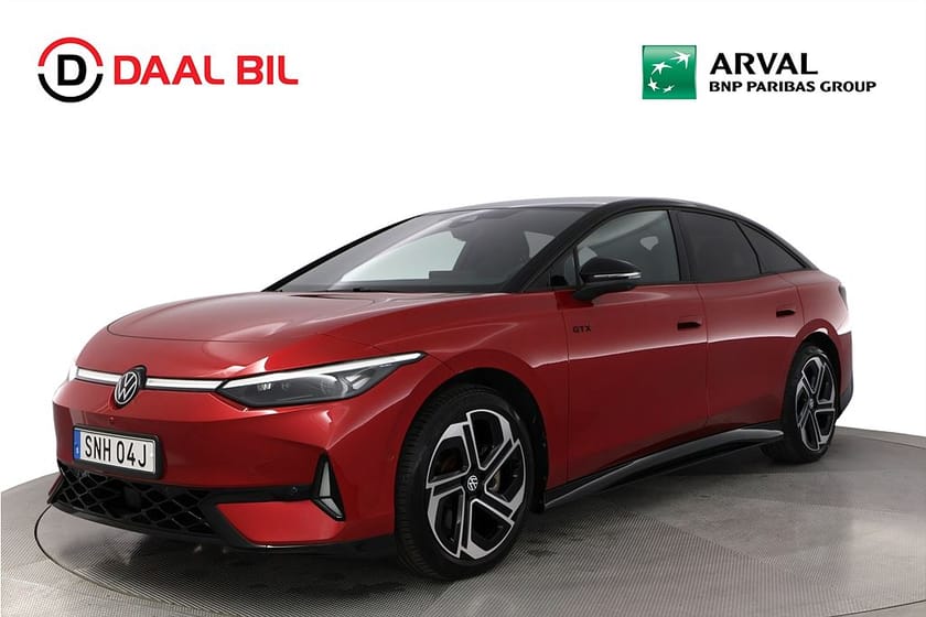 Bild 1 av Volkswagen ID.7 GTX 4M 340HK 91kWh H/K® DRAG 360° HuD MATRIX P-VÄRM