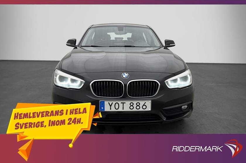 Bild 3 av BMW 118i 136hk Advantage P-Sensorer Farthållare Låg-Skatt