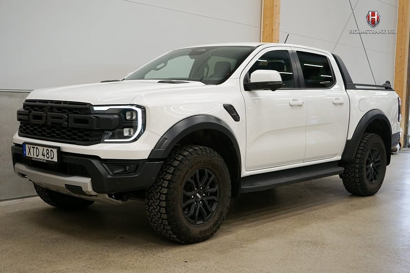 Bild 3 av Ford Ranger Raptor Performance 292hk V6 El-flak Drag 360 B&O Rattvä