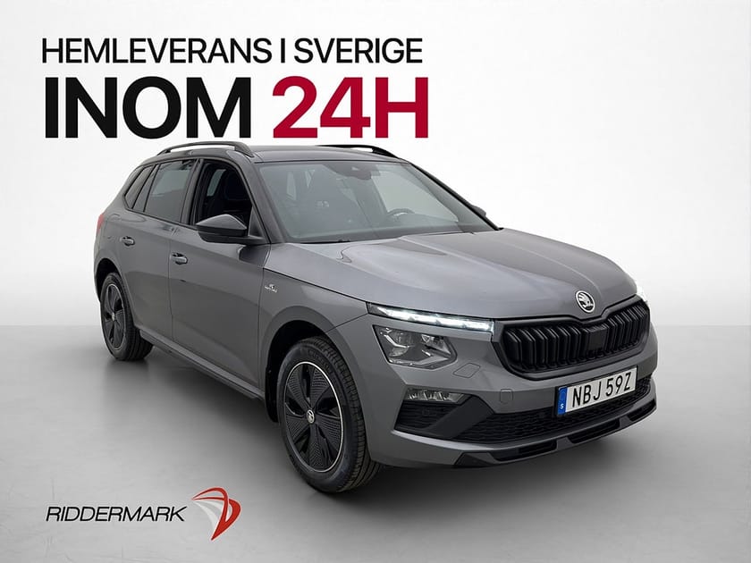Bild 1 av Škoda Kamiq Skoda 115hk Monte Carlo Pano Cockpit Kamera Ambient