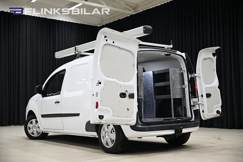 Bild 4 av Renault Kangoo Express Maxi 90HK Inredd|Drag|Värmare|GPS|Backkamera|Pipetube