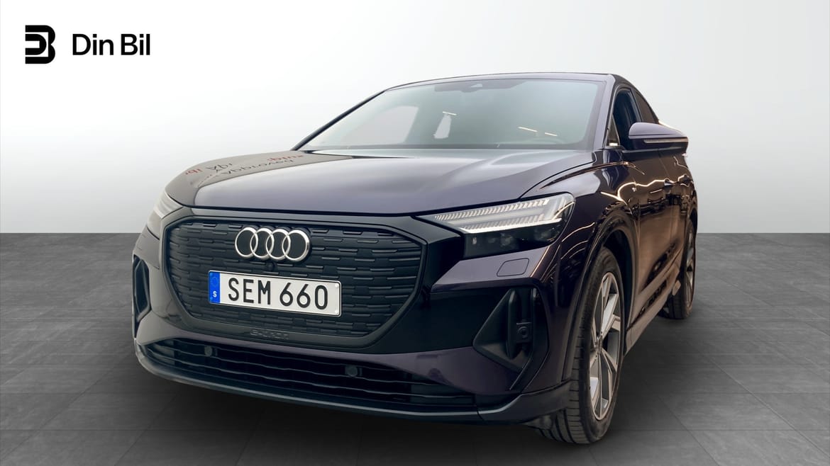 Audi Q4 50 Sportback e-tron quattro, 299hk, 2022