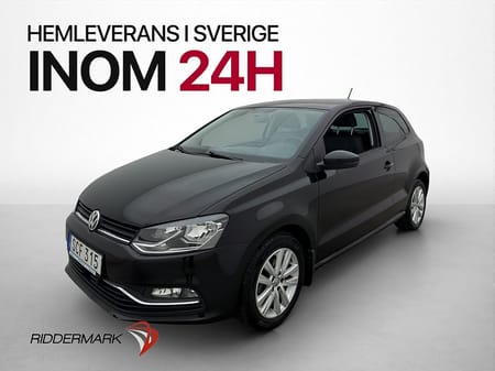 Volkswagen Polo 1.2 TSI 90hk 2-Brukare Bluetooth  CD-Spelare