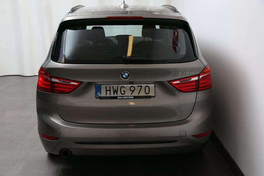 Bild 5 av BMW 218d Gran Tourer 218 Sport line Aut Kamera Drag 7-Sits