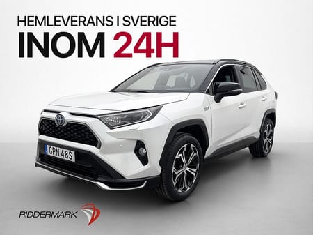 Toyota RAV4 Laddhybrid Plug-in AWD 306hk Style Kamera Drag Rattvärme