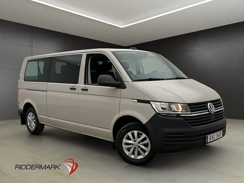 Bild 1 av Volkswagen Transporter Kombi Lång Värmare Drag Kamera 9-Sits