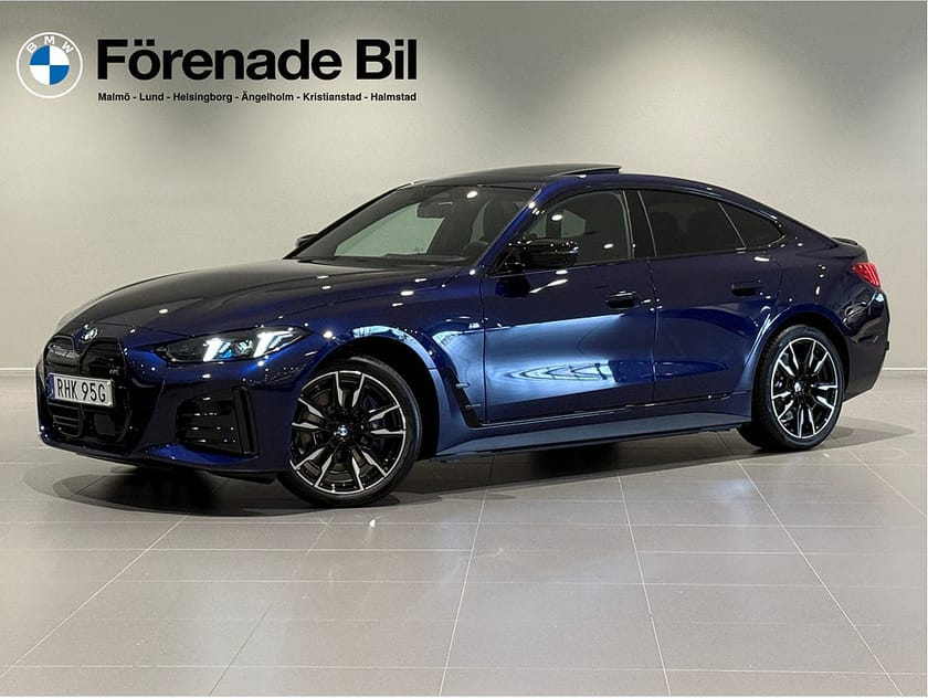 Bild 1 av BMW i4 M60 xDrive Gran Coupé Fully Charged M Sport Drag Taklucka H/K HUD