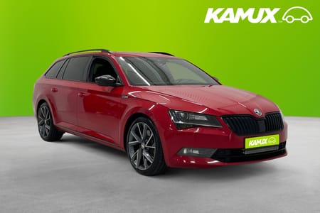 Škoda Superb Kombi 2.0 TSI 4x4 DSG 272hk  Sportline Canton Värmare Drag