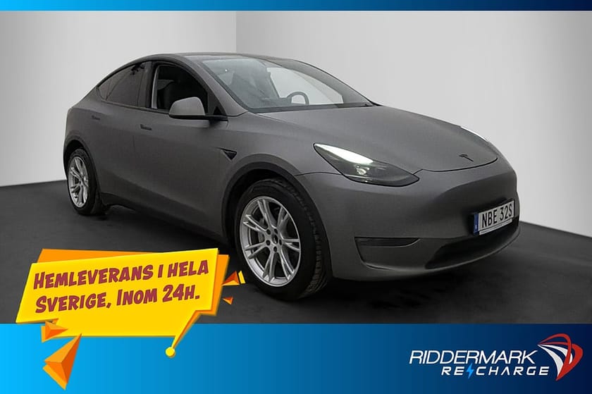 Bild 1 av Tesla Model Y Long Range AWD Svensksåld Autopilot Drag