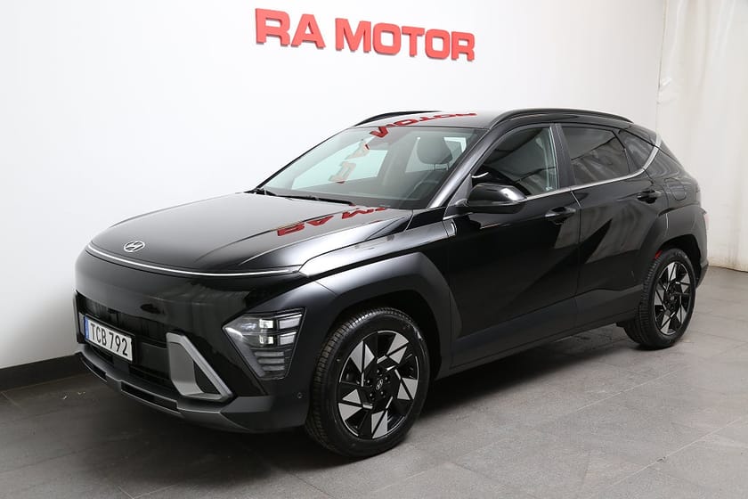 Bild 1 av Hyundai Kona Hybrid Advanced | Skinn 360-kamera Bose HUD El-baklucka
