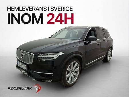 Volvo XC90 7-seater D5 225hk AWD 7Sits Inscription HUD Pano Värmare