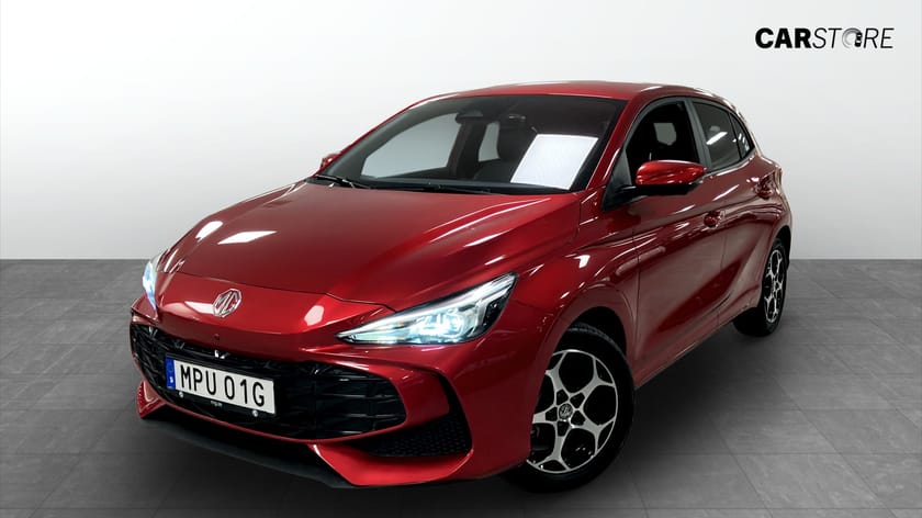 Bild 1 av MG 3 Hybrid+ LUX HEV 1.5 AT DIAMOND RED |Carplay|Navi|360°|MOMS