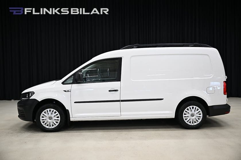 Bild 2 av Volkswagen Caddy Maxi Van DSG 102HK Drag|Värmare|Inredd|Dubbelgolv|EnÄgare|Lågmil