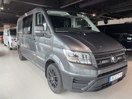 Volkswagen Crafter Skåp kort hjulbas 177HK AUT 4M 4-sitsig SN byggnation