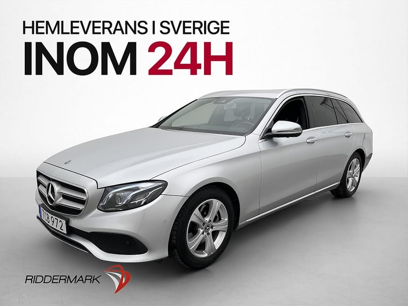 Bild 1 av Mercedes-Benz E 220 T d 4MATIC 194hk 4M 360º Kamera Navi Drag