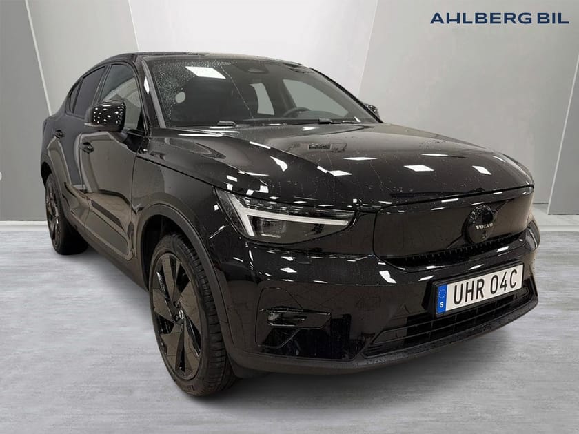 Bild 1 av Volvo EC40 Twin Motor Performance M Ultra Black Edt🟤Dragkrok Halvautomatisk, Pixel Tech, Google Play, Carpay