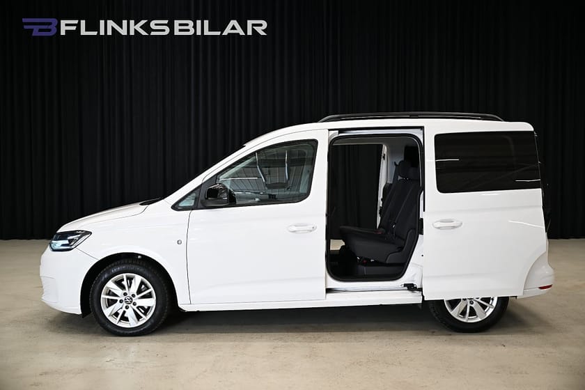 Bild 4 av Volkswagen Caddy 2.0 TDI DSG 122HK 7-Sits|Nedlackad|LED|Dubbeldörr|SeUtr