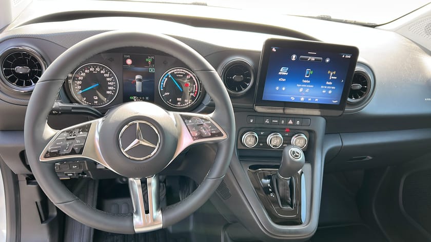 Bild 4 av Mercedes-Benz eCitan 112 SKÅP L2 Dubbla dörrar OP Leasing 3335:-/mån
