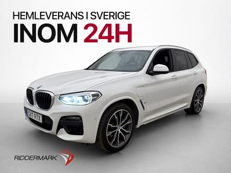 BMW X3 xDrive30e M-Sport H/K 360° HUD Dragkrok Skinn
