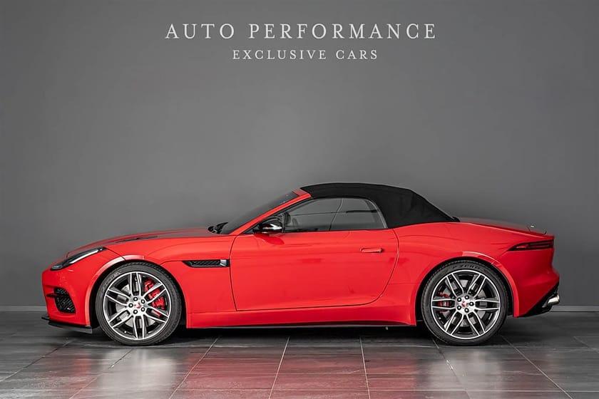 Bild 4 av Jaguar F-Type R Cabriolet Cab V8 550hk Black Pack / Hemleverans /