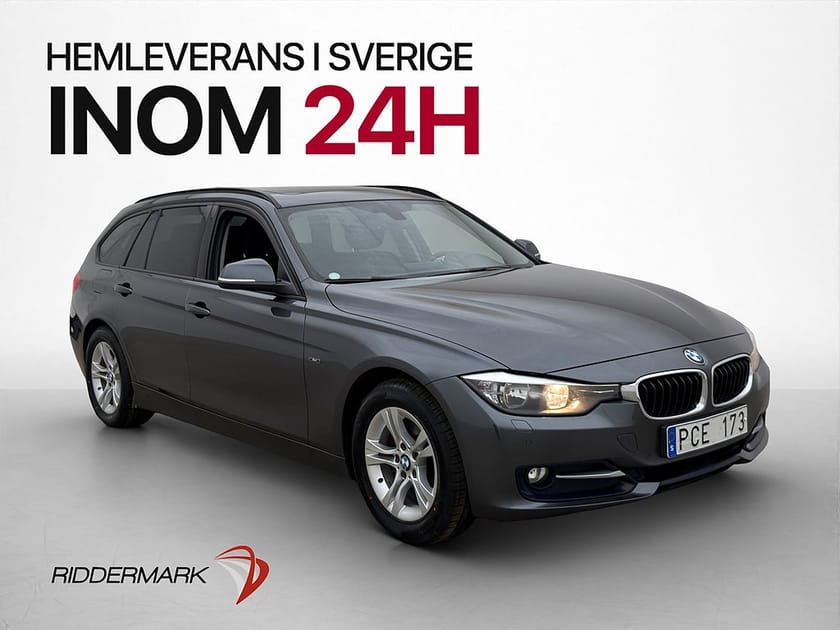 Bild 1 av BMW 320d Touring 320 184hk Sport line Dragkrok Pano Bluetooth Sensorer