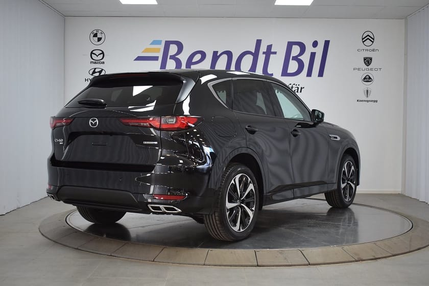 Bild 3 av Mazda CX-60 PHEV 4WD | Takumi Plus | Glastak | Vitt Nappaläder