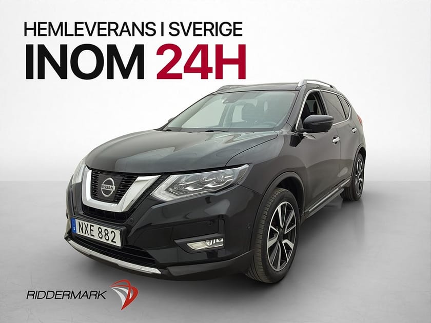Bild 1 av Nissan X-Trail 2.0 dCi 4x4 7-Sits Pano 360° Navi Skinn Drag