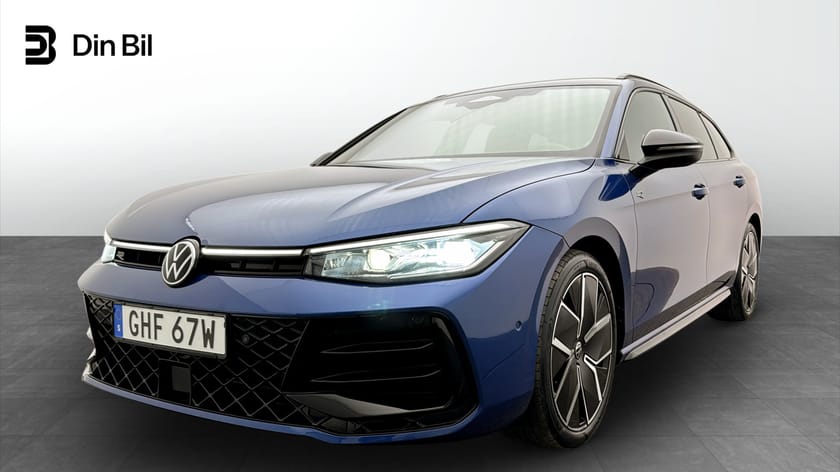 Bild 1 av Volkswagen Passat Sportscombi eTSI150 DSG R-Line Signature Drag/Värmare/Harman